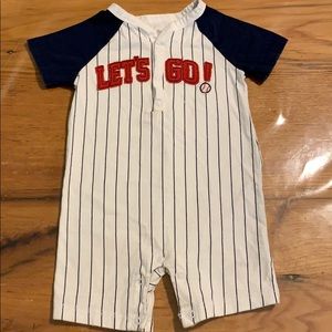 Carter’s baseball romper